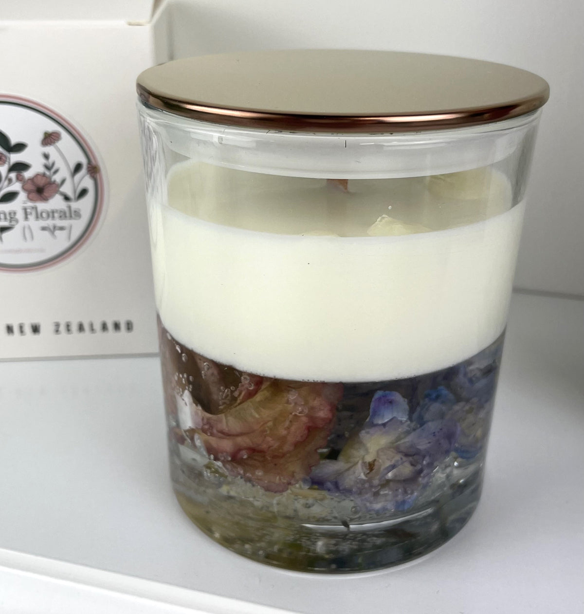 Floral Wax Candles