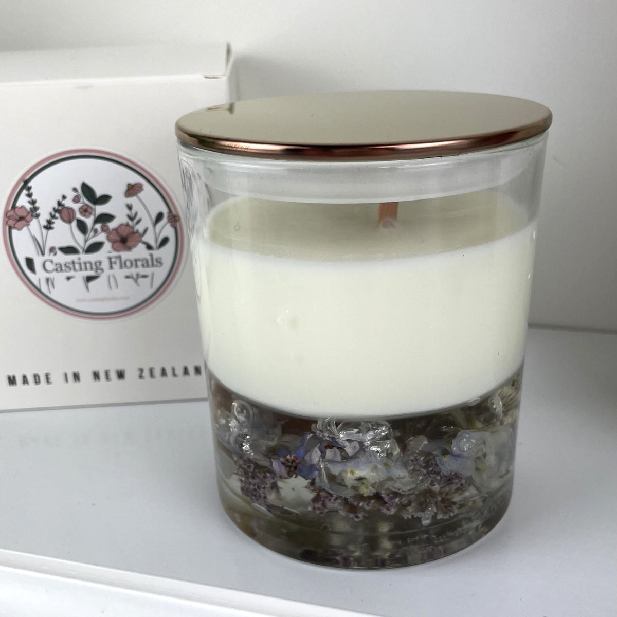 Floral Wax Candles