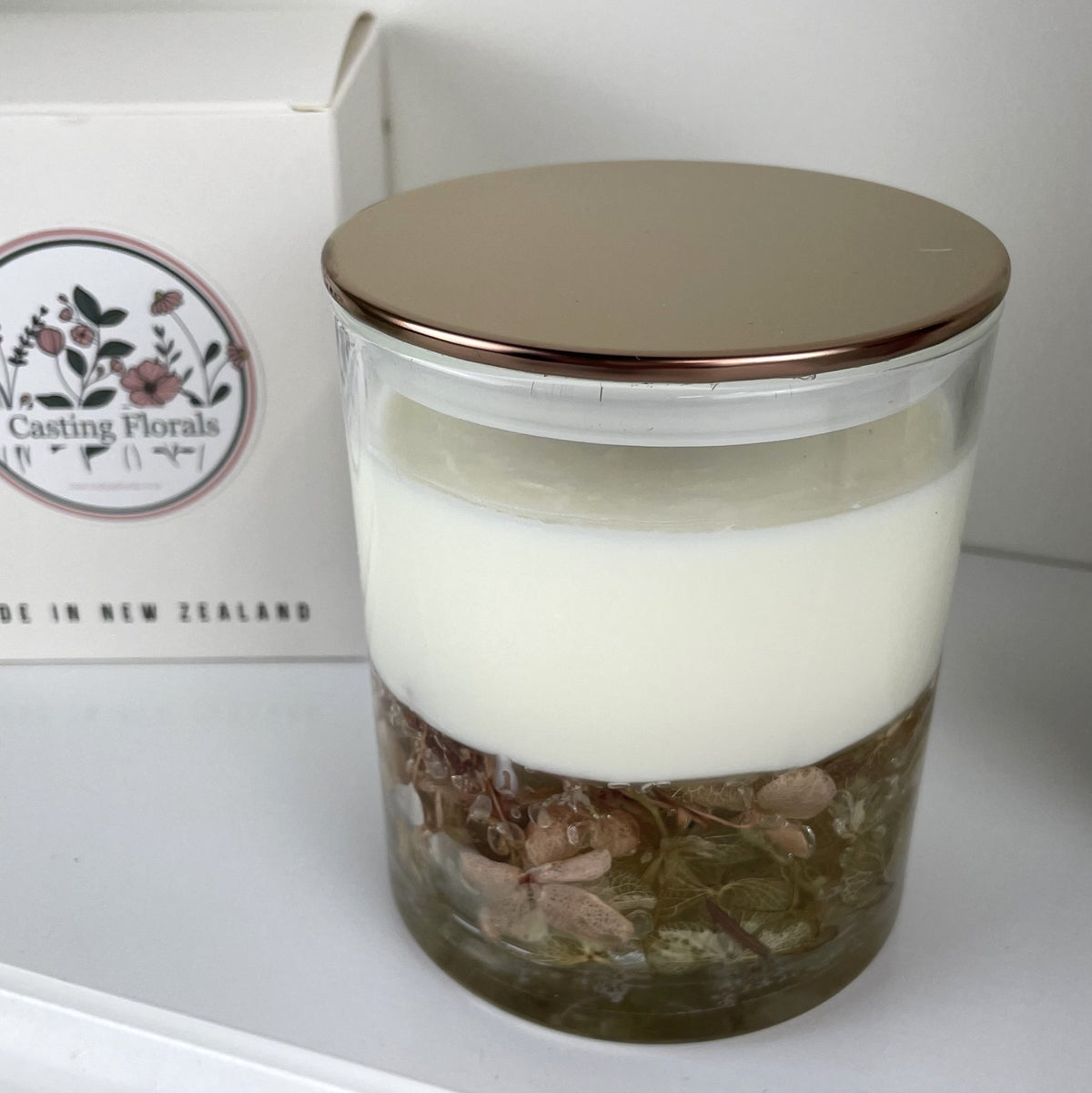 Floral Wax Candles