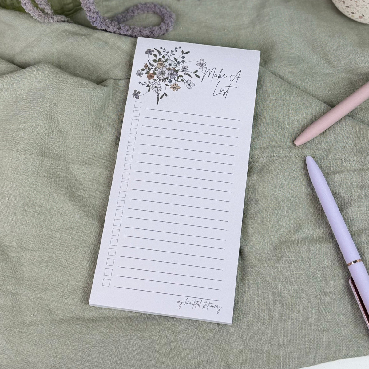 Floral Notepads