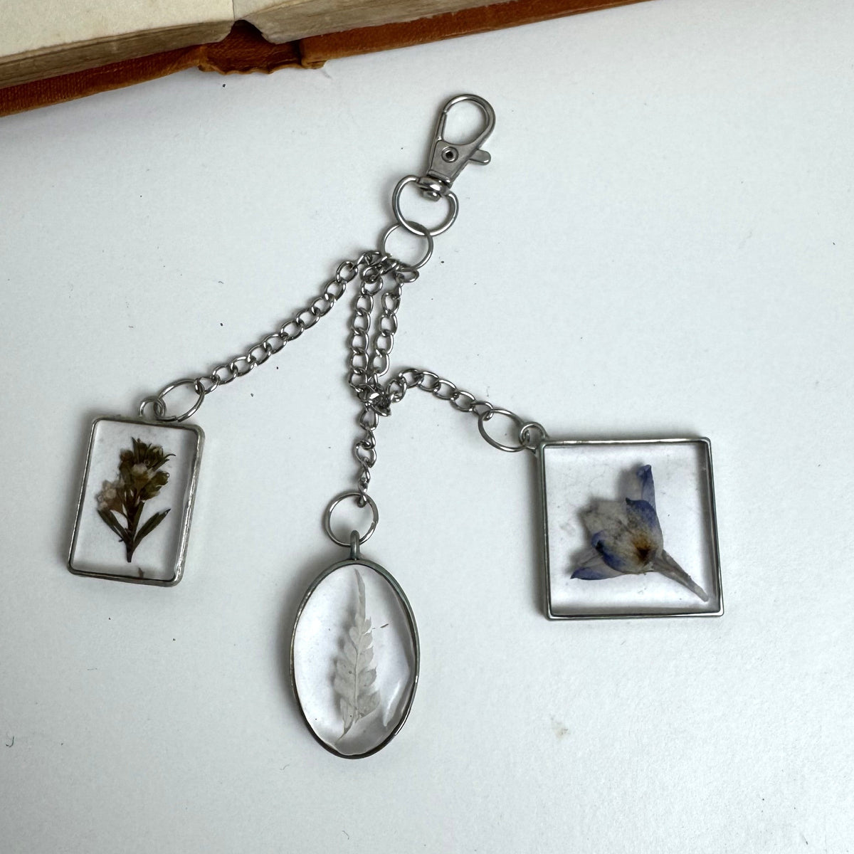 Botanical Charm Keyring